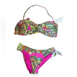 NWT Trina Turk 2 piece Swimsuit-Top-Size-12, Bottom-Size-8, Never Worn!